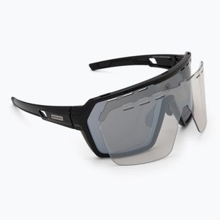Ochelari de soare Endura Singletrack black/platinum revo smoke/clear silver flash mirror