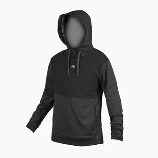 Bluză de ciclism pentru bărbați Endura Trailster Tech Hoodie black