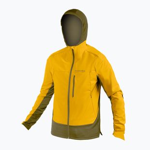 Geacă de ciclism pentru bărbați Endura MT500 Polartec mustard