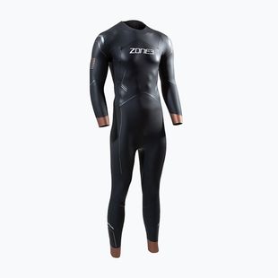 Costum de triatlon pentru bărbați ZONE3 Thermal Agile 3 mm black/gold