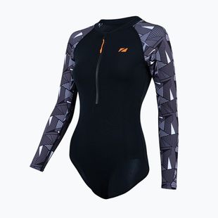Costum de baie pentru femei dintr-un element ZONE3 OWS Renew black/grey