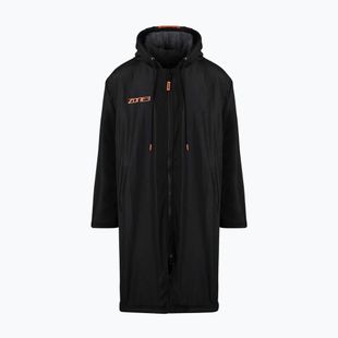 Palton ZONE3 Recycled Robe Parka black/grey/orange