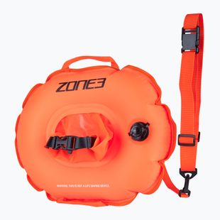 Geamandură ZONE3 Recycled On The Go Swim Buoy hi-vis orange