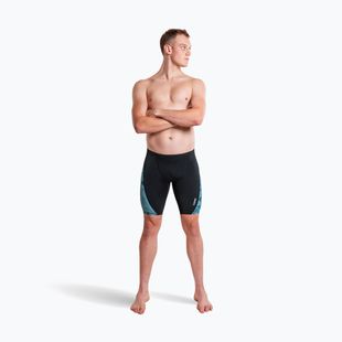 Jammer-uri de înot pentru bărbați ZONE3 Performance Speed teal tie dye