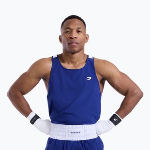 Tricou pentru bărbați Boxraw Stevenson Tank 2.0 blue/white