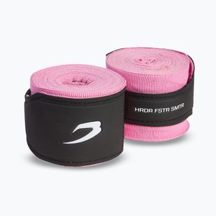 Bandaje de box BOXRAW Hand Wraps roz