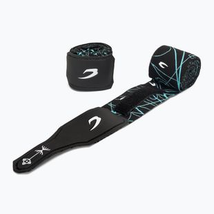 Bandaje de box BOXRAW Dyscyplined Thought Hand Wraps 450 cm black