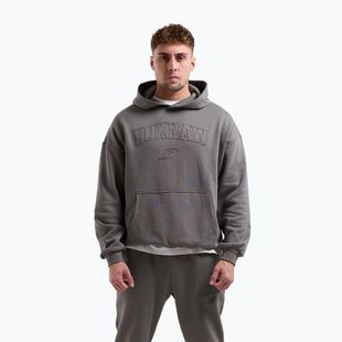 Bluză pentru bărbați BOXRAW East Street Hoodie distressed grey