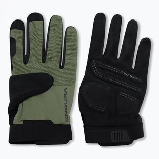 Mănuși de ciclism Endura Loop Full Finger machair green