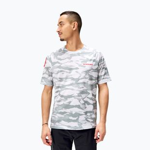 Tricou de ciclism pentru bărbați Endura Mountain Camo Ltd haar grey