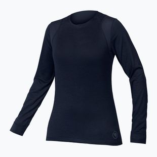 Longsleeve de ciclism pentru femei Endura Singletrack midnight navy