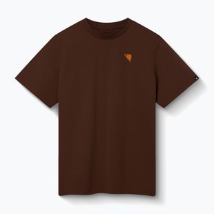 Tricou de ciclism Endura Icon Logo Graphic Tee end mahogany