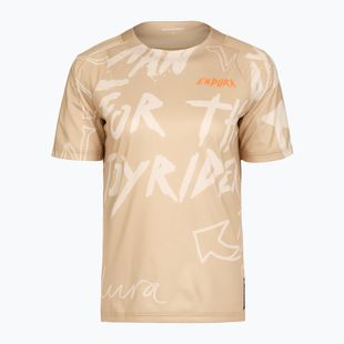 Tricou de ciclism pentru femei Endura Singletrack Print W sand