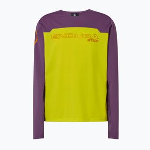 Longsleeve de ciclism pentru copii Endura MT500 Burner end citrus