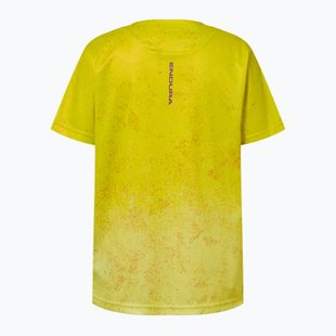 Tricou de ciclism pentru copii Endura Singletrack Core Jr end citrus