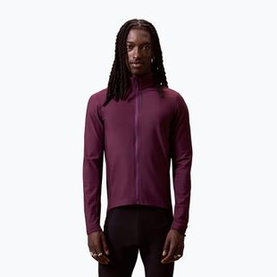 Bluză de ciclism pentru bărbați Endura Loop Ride L/S Jersey black cherry