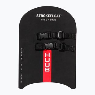 Placă de înot HUUB Strokefloat black/red