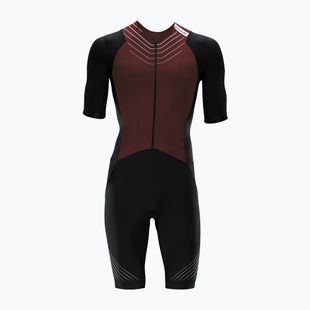 Costum de ciclism pentru bărbați HUUB Pinnacle Tri Suit clay