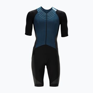 Costum de ciclism pentru bărbați HUUB Pinnacle Tri Suit steel blue