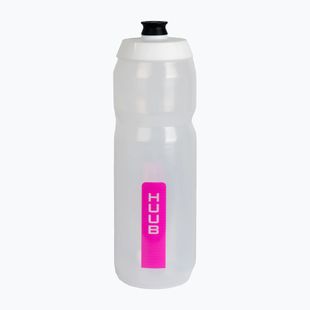 Bidon de bicicletă HUUB Water Bottle 750 ml clear pink