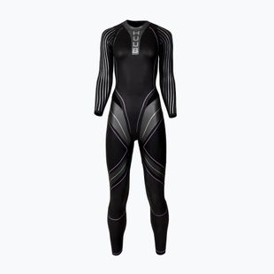 Costum de triatlon pentru femei HUUB Aegis XV 3:3 black/silver