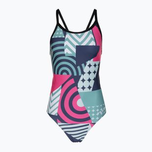 Costum de baie întreg pentru femei HUUB Her Spirit Bands navy/multi