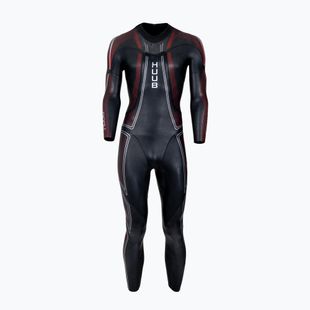 Costum de triatlon pentru bărbați HUUB Aerious III 3:5 black/red