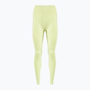 Colanți de antrenament pentru femei Gymshark Vital Seamless yellow / marl