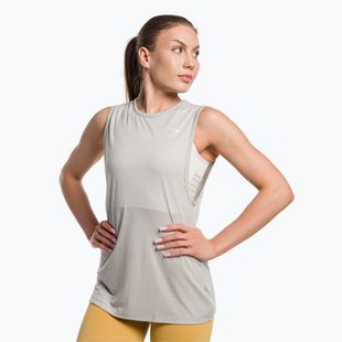 Gymshark Training Drop Arm Tank pentru femei, gri deschis