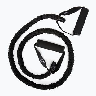 Gymshark Rezistență grea Cablu de exerciții de rezistență Expeditor de exercițiu negru