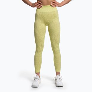 Jambiere de antrenament pentru femei Gymshark Adapt Animal Seamless verde licurici