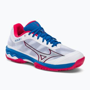 Pantofi de padel pentru femei Mizuno Wave Exceed Light CC Padel alb 61GB222225