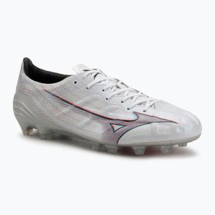 Încălțăminte de fotbal pentru bărbați Mizuno Alpha JP white/ignition red/801 c