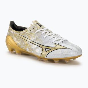 Încălțăminte de fotbal pentru bărbați Mizuno Αlpha Japan Md white/ge gold/black