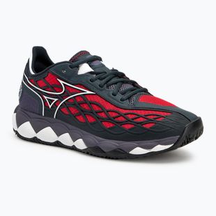 Încălțăminte de padel pentru bărbați Mizuno Wave Enforce Tour Padel graystone/white/salsa
