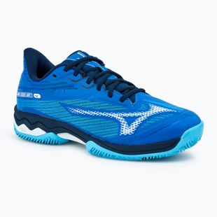 Încălțăminte de tenis pentru bărbați Mizuno Wave Exceed Light 2 CC mugen blue/white/river blue
