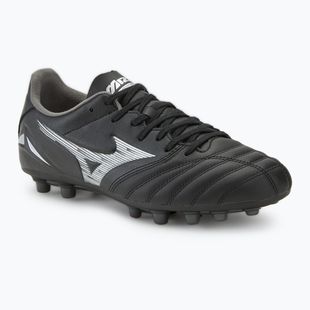 Încălțăminte de fotbal pentru bărbați  Mizuno Morelia Neo IV Pro AG black/galaxy silver