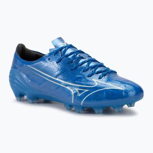 Încălțăminte de fotbal pentru bărbați Mizuno α Pro FG white/laser blue/gold