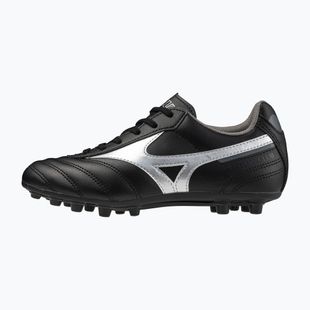 Încălțăminte de fotbal pentru copii Mizuno Morelia II Club AG black/galaxy silver/dark shadow