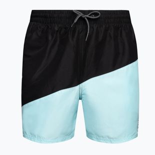 Pantaloni scurți de înot Nike Block Swoosh 5 Volley pentru bărbați albastru NESSC492