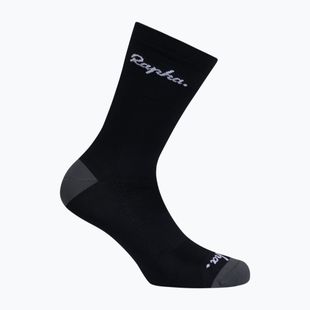 Șosete Rapha Logo Socks black/dark grey