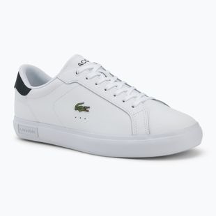 Încălțăminte bărbătească Lacoste Powercourt white/dark green