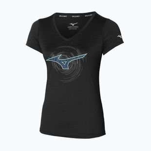 Tricou de alergare pentru femei Mizuno Impulse Core RB Tee black