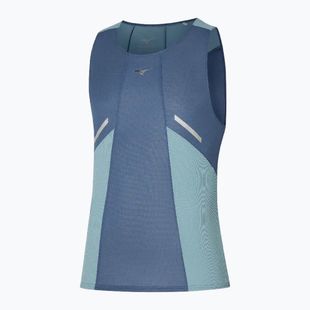 Tricou de alergare pentru bărbați Mizuno DryAeroFlow Tank vintage indigo