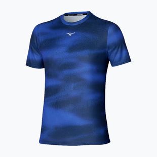 Tricou de alergare pentru bărbați Mizuno Core Graphic Tee reflex blue