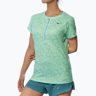Tricou de alergare pentru femei Mizuno Graphic Trail Tee neo mint