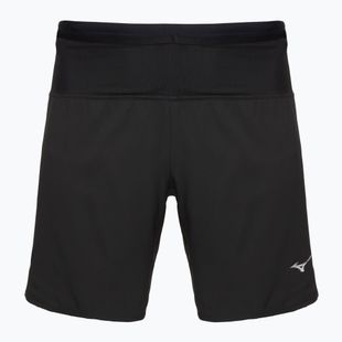 Pantaloni scurți de alergare pentru bărbați Mizuno Trail ER 2IN1 black