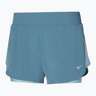 Pantaloni scurți de alergare pentru femei Mizuno 2IN1 4.5" citadel
