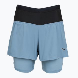 Pantaloni scurți de alergare pentru femei Mizuno Trail ER 2IN1 citadel