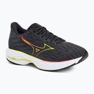Încălțăminte de alergare pentru femei Mizuno Wave Rider 28 black/evening primrose/poppy red